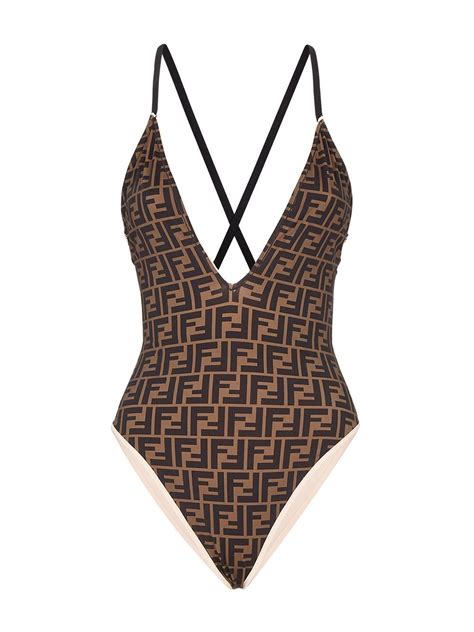 women's fendi bathing suit|fendi high waisted swimsuit.